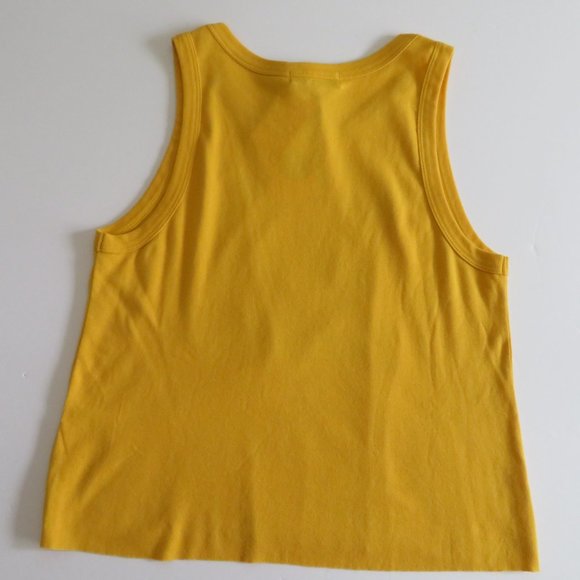 Daydreamer - CAMP DAYDREAMER TANK, Yellow, Size XL - NWT - Picture 4 of 7